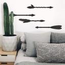 MDF - Decoración en madera flechas indias (set de 4)