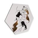 Hexagon Dibond Kubistika - Ballerina's