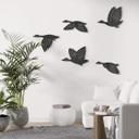 Gansos voladores decoración de pared - decoración acrílica (5 piezas)