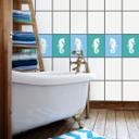 Sticker carrelage - Fleurs de Sarvar