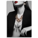 Canvasbillede, kvinde glamour