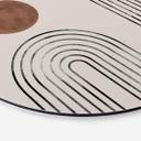 Tableau sur alu-Dibond 1X Studio - Arcs et pois - Rond