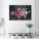 Canvasbillede, Vintage blomsterbuket