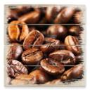 Tableau sur bois - Set Café (tryptique)