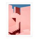 Póster Wride - La Muralla Roja - Arquitectura Rosa