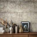 Ikke-vævet tapet med blankt betonlook grå, beige struktur