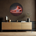 Vinilo decorativo de neón de Mielu para los fans de las sneakers