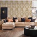 A.S. Creation barok tapet med ornamenter ægte flock non-woven tapet klassisk