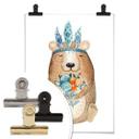 Póster Kvilis - Oso hippie