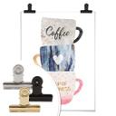 Póster Fredriksson - Una taza de felicidad