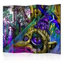 Rumdeler - Goblin city , 5-delt - 225x172 cm