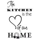 Wallsticker -  The kitchen is...