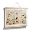 Póster Flores silvestres del prado a la luz del sol - Talen