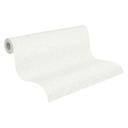 tapet blomstret hvid grøn - non-woven tapet landstil A.S. Création - mat og lys struktur