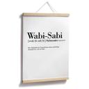 Plakat - Typografi - Wabi-Sabi