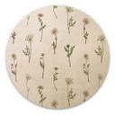 Cuadro de madera prado romántico con flores de campo - Kikki Belle - Redondo