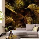 Guido Maria Kretschmer Fotobehang Art Edition Glossy Palms Gold