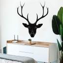 Sticker mural Ireland - Cerf noir