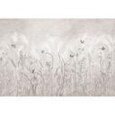 Scandinavisch design wilde bloemenweide met vlinders Fotobehang - Ms Tiff