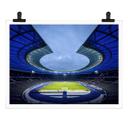Póster Hertha BSC Estadio Olímpico Azul