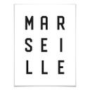 Póster - Tipografía Marsella