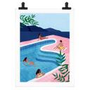 Póster Relajándose en la piscina - Tomljanovic