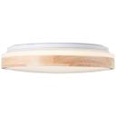 Deckenleuchte Cleo, beige, Ø 39 cm, Holz Lampe