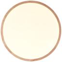 Deckenleuchte Cleo, beige, Ø 39 cm, Holz Lampe
