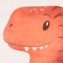 Papel pintado infantil Dino Be Brave - T-Rex - Tunaboylu