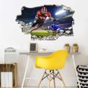 3D Wallsticker Amerikansk fodboldspiller 01