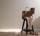 Tekstureret, ikke-vævet tapet Loft Superior i brun, beige