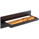 Wandleuchte Elea, braun, 35 x 15,1 cm, Holz Wandlampe
