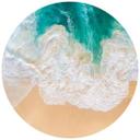 Fototapet - Rundt Colombo - Lyden af havet - vliesetapet/selvklæbende non-woven tapet
