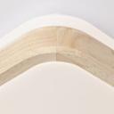 Deckenleuchte Selma, braun, 8 x 39 cm, Holz Lampe