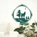 Sticker mural - Le loup des contes de fées