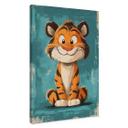 Lienzo Cachorro de tigre feliz - Magnusson