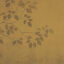 Tapet med bladmotiv Big Pictures beige 4,50 x 2,70 m
