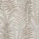 blomstertapet med bregne grå beige - mønstertapet med bregneblade 