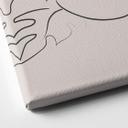 Lienzo 1X Estudio - Mujer desnuda en la naturaleza