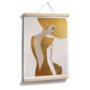 Plakat - Kubistika - Lady in Gold