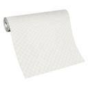 Papel pintado enredadera, papel pintado tejido-no tejido Erismann Versailles blanco, gris, plata