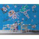 Livingwalls Fototapet Walls by Patel 2 flower plaid 3