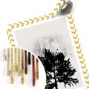Plakat - Kubistika - Tree Study 02