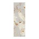 Póster de tela Pájaros entre flores blancas - UN Designs - Panorama