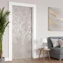Deurfolie Elegante wilgentakken in beige - Ms Tiff - Zelfklevende deurdecoratie