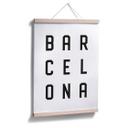 Póster - Tipografía Barcelona