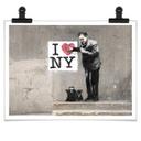 Póster Banksy - I love New York