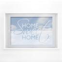 Matteret glas - Home Sweet Home