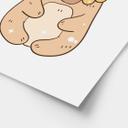 Plakat Retro Capybara - Be Capy
