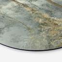 Wanddecoratie Betoverd Bos - Ms Tiff - Aluminium dibond - Rond
